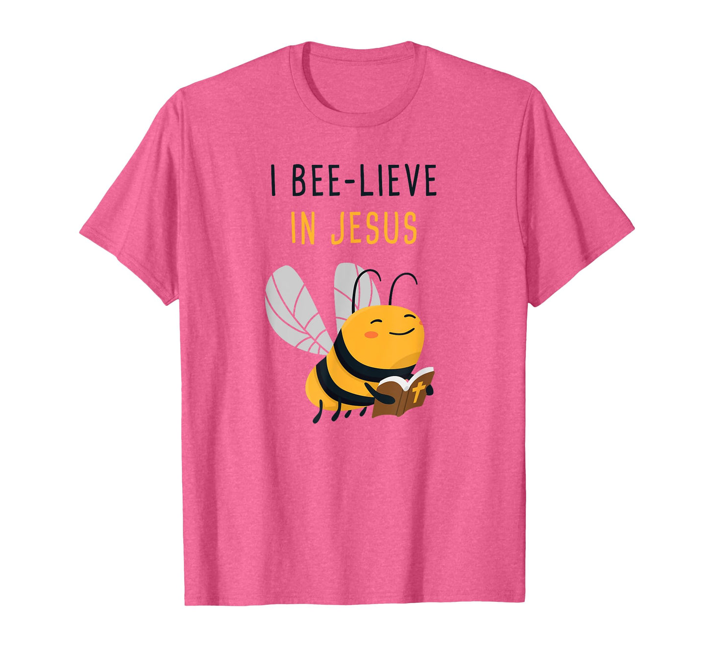 Gospel Kids Christian Faith Cute Bee: I Bee-lieve in Jesus T-Shirt