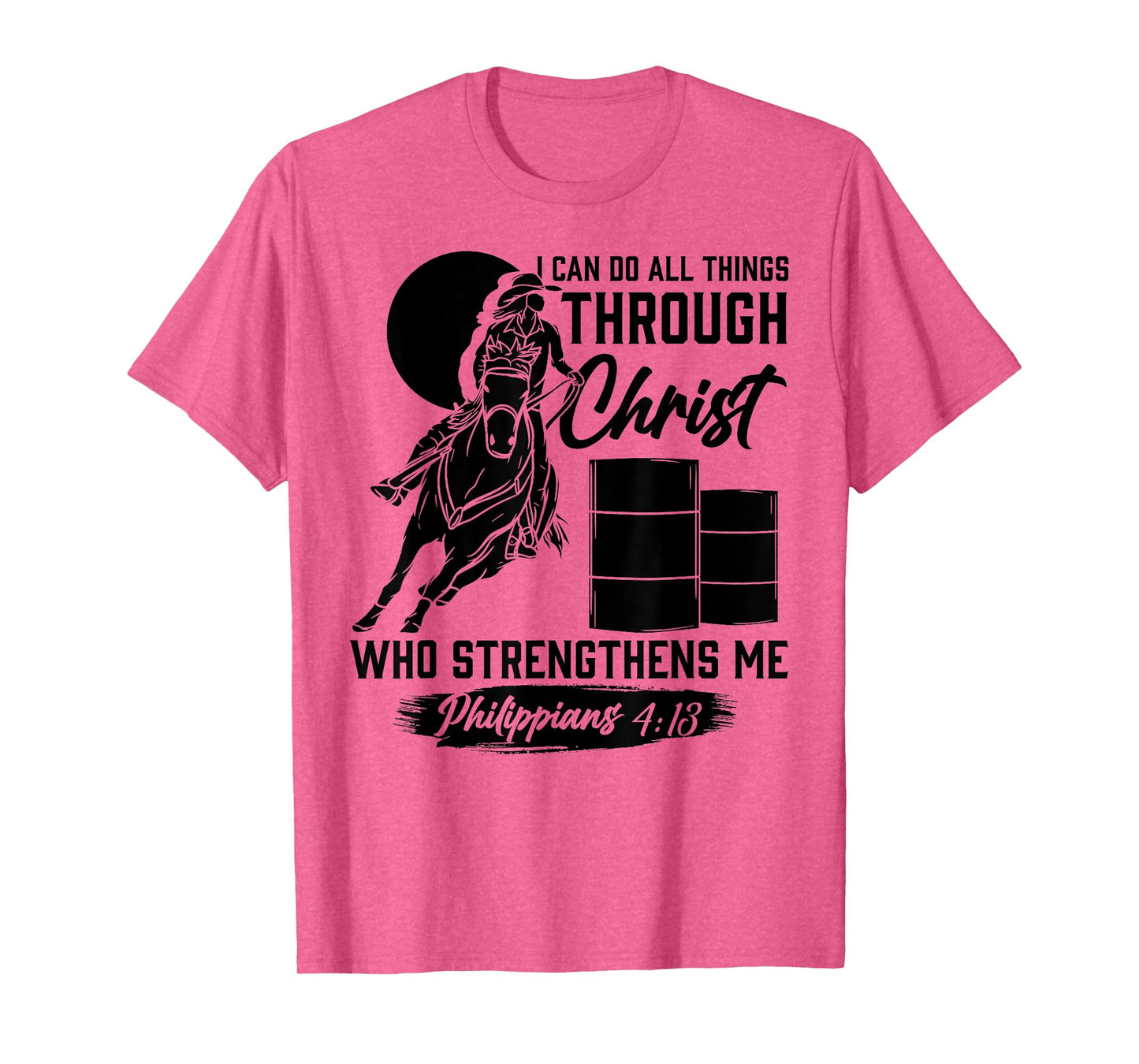 Barrel Racer Gifts for Girls Women Barrel Racing T-Shirt