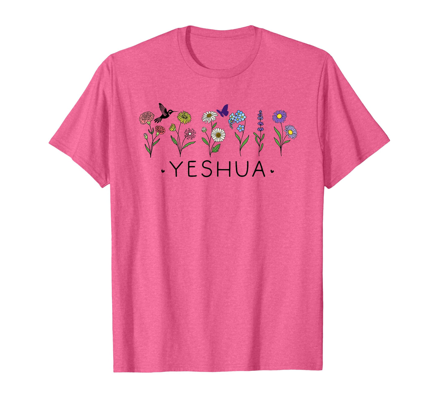 Yeshua Christian Bible Verse Butterfly Scripture God Quotes T-Shirt