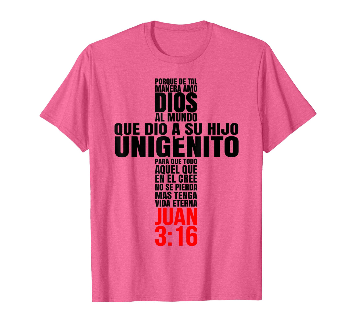 Funny Cross Juan 3 16 Quotes for Christians T-Shirt