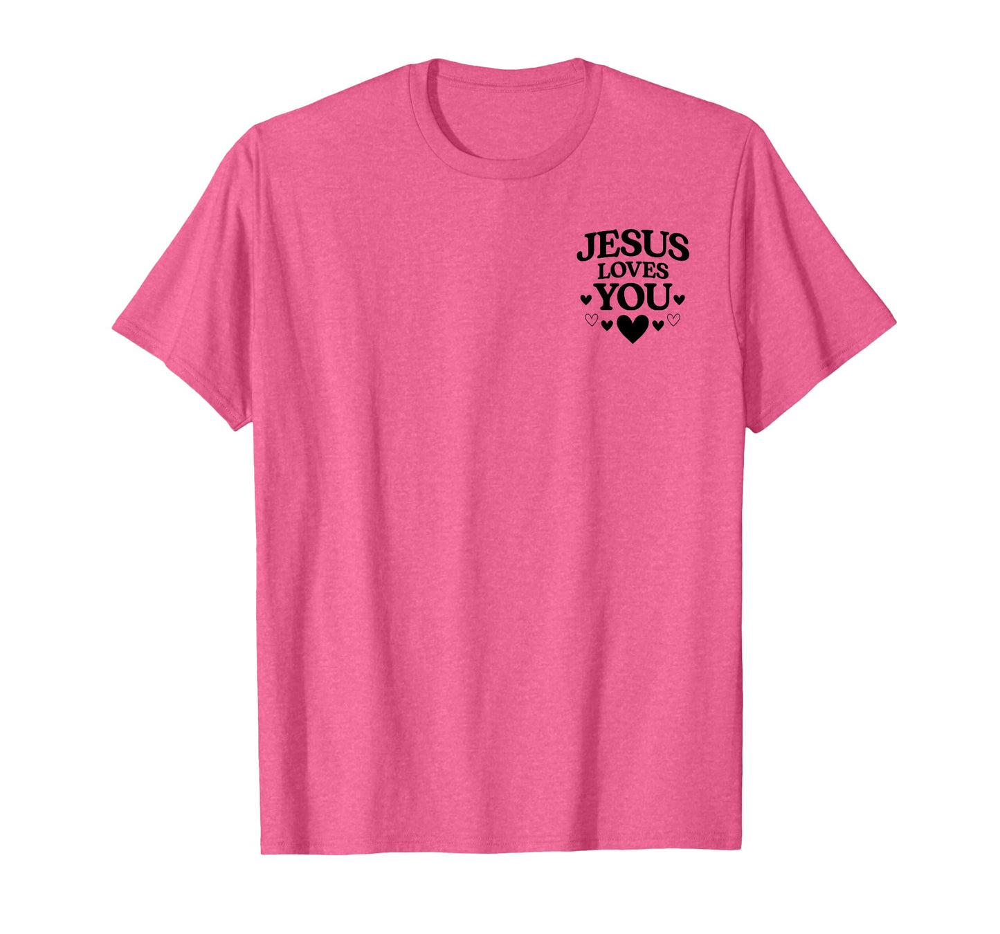 Jesus Loves You Christian Cross God Faith Bible Religious T-Shirt