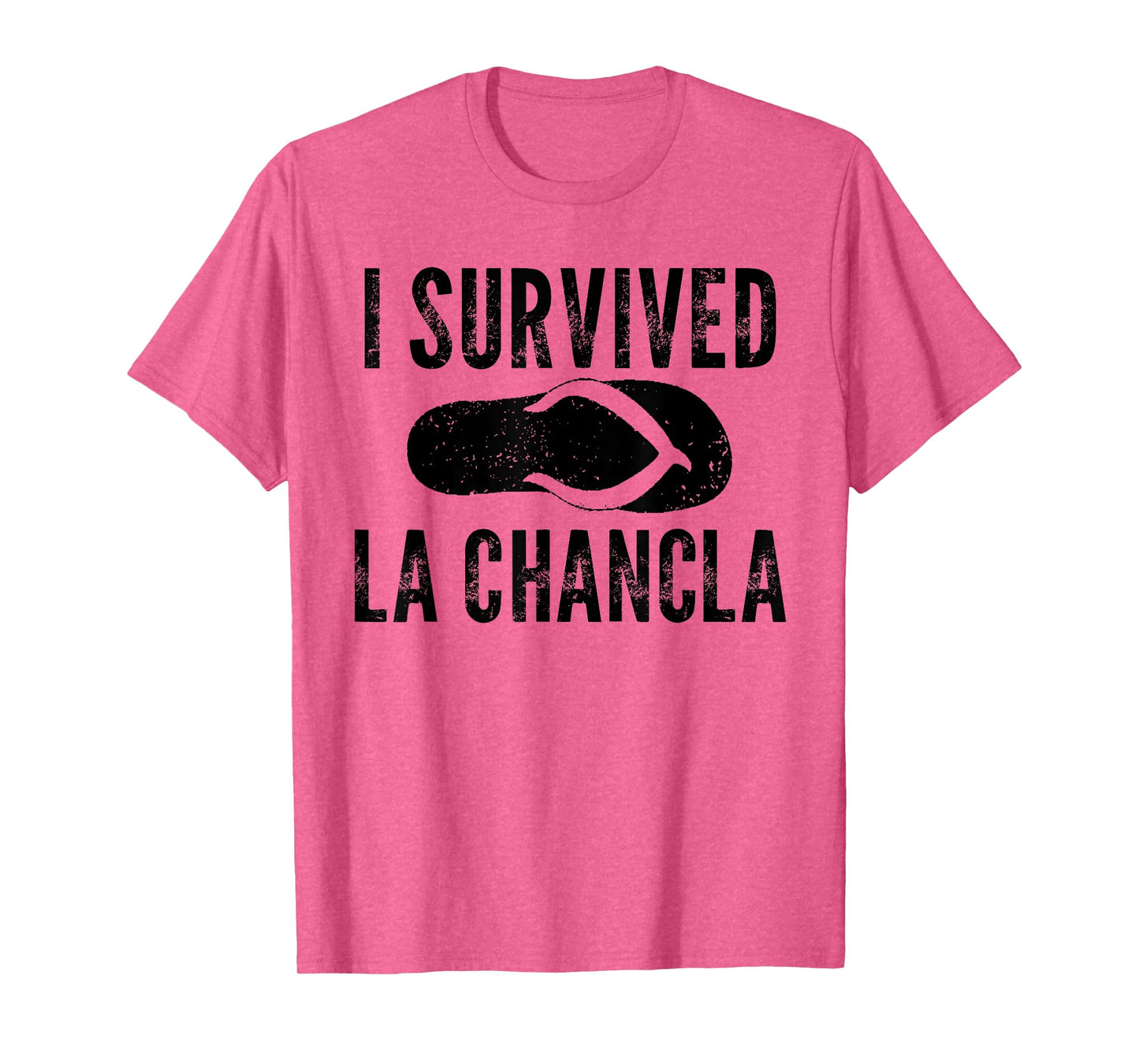 I Survived La Chancla Funny Flip Flop Mom Boy Saying Quote T-Shirt