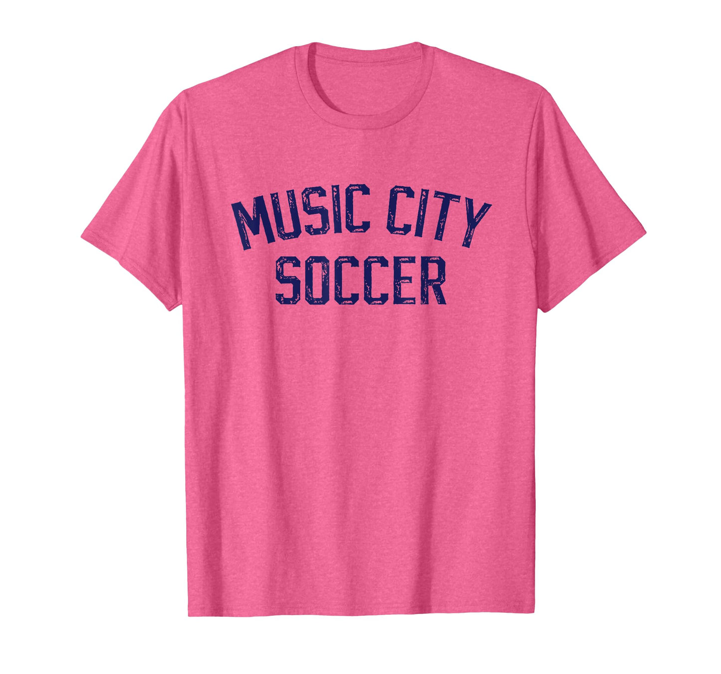 Vintage Soccer Nashville Music City Soccer Retro Fan T-Shirt