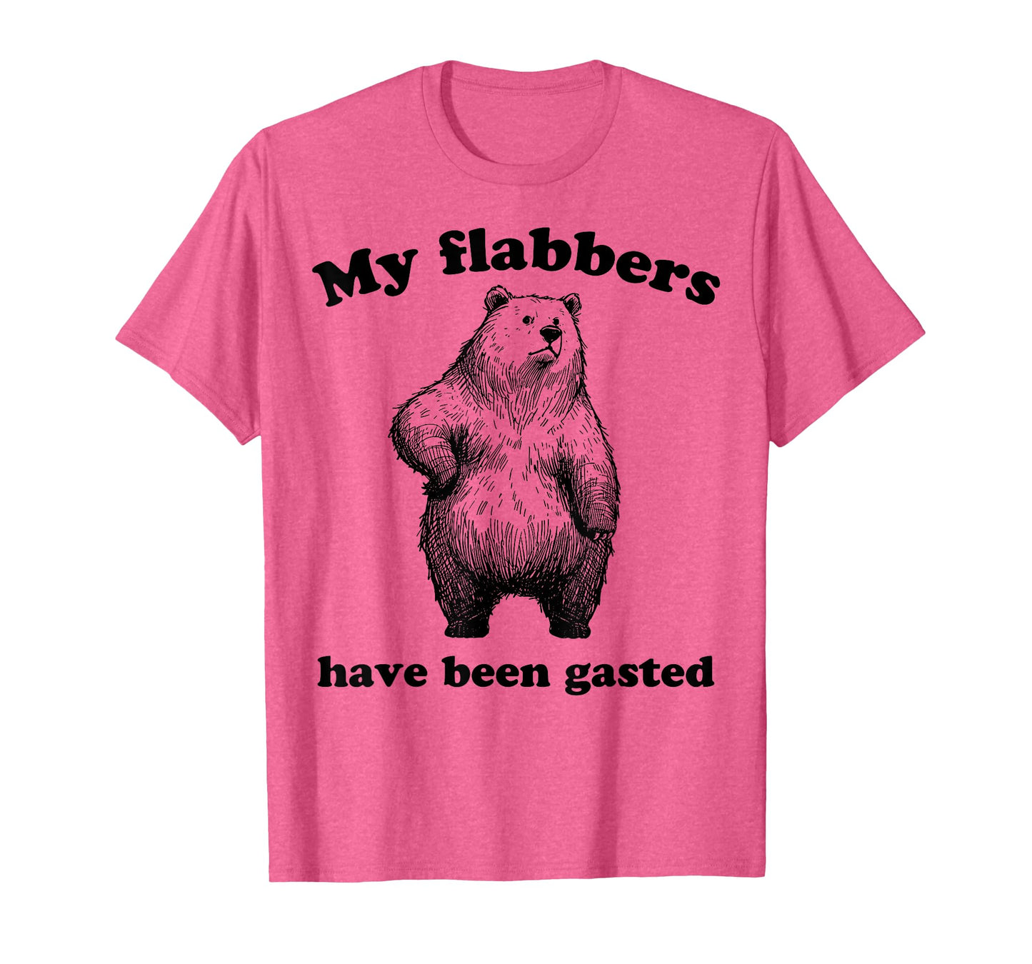 My Flabbers Have Been Gasted Bear Funny Meme T-Shirt