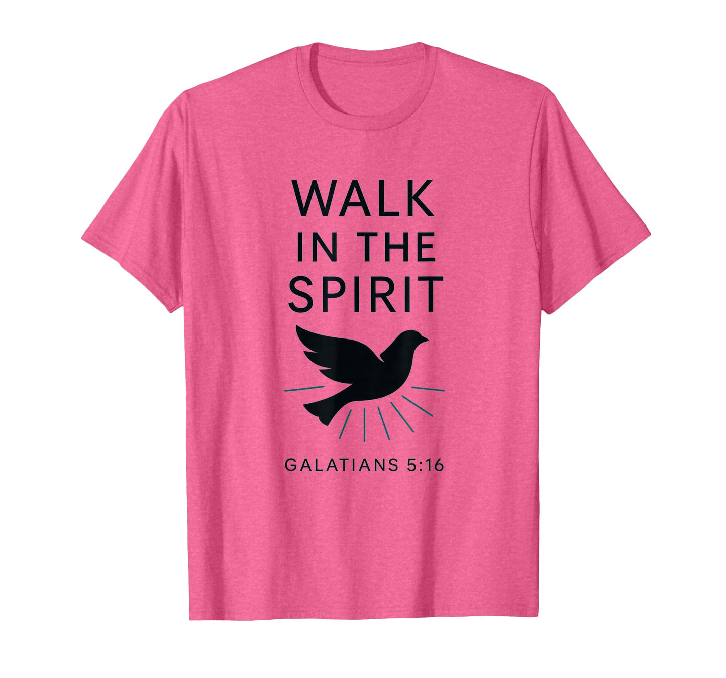 Walk in The Spirit | Galatians 5:16 Holy Dove Pentecostal T-Shirt