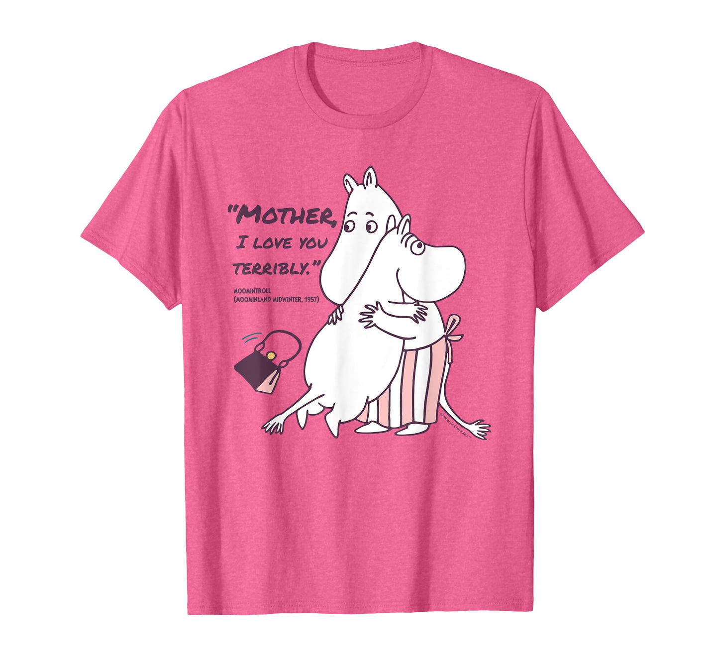 Moomin I Love You Moominland Midwinter Moomintroll Quote T-Shirt