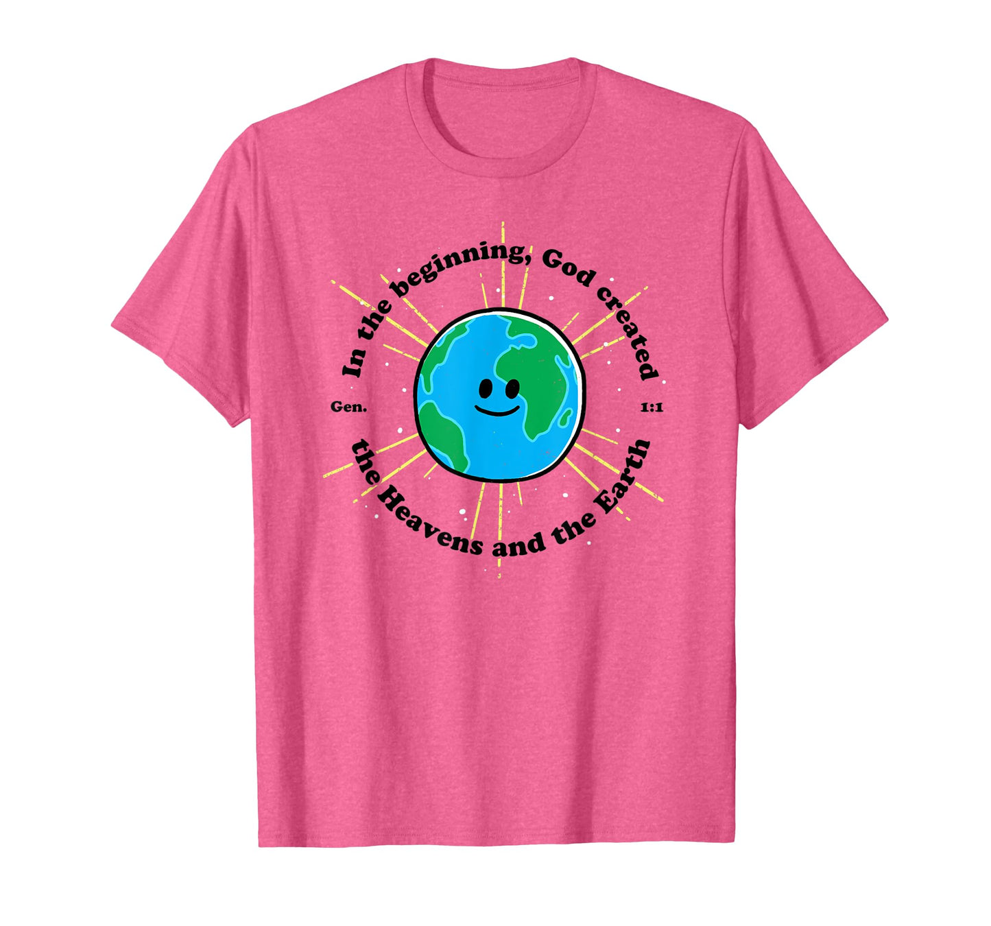 In the Beginning God Created the Heavens and the Earth T-Shirt