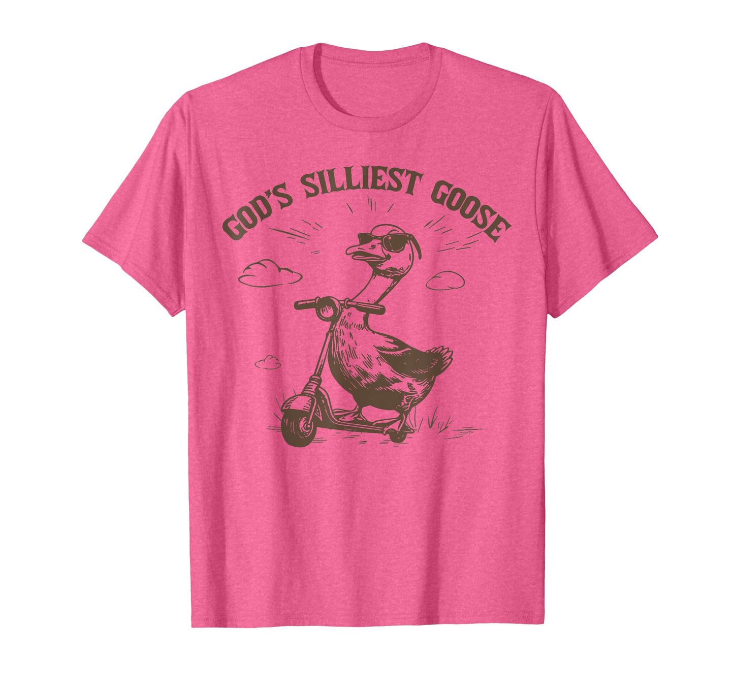 God's Silliest Goose Funny Sarcastic 90s Men Women Children T-Shirt