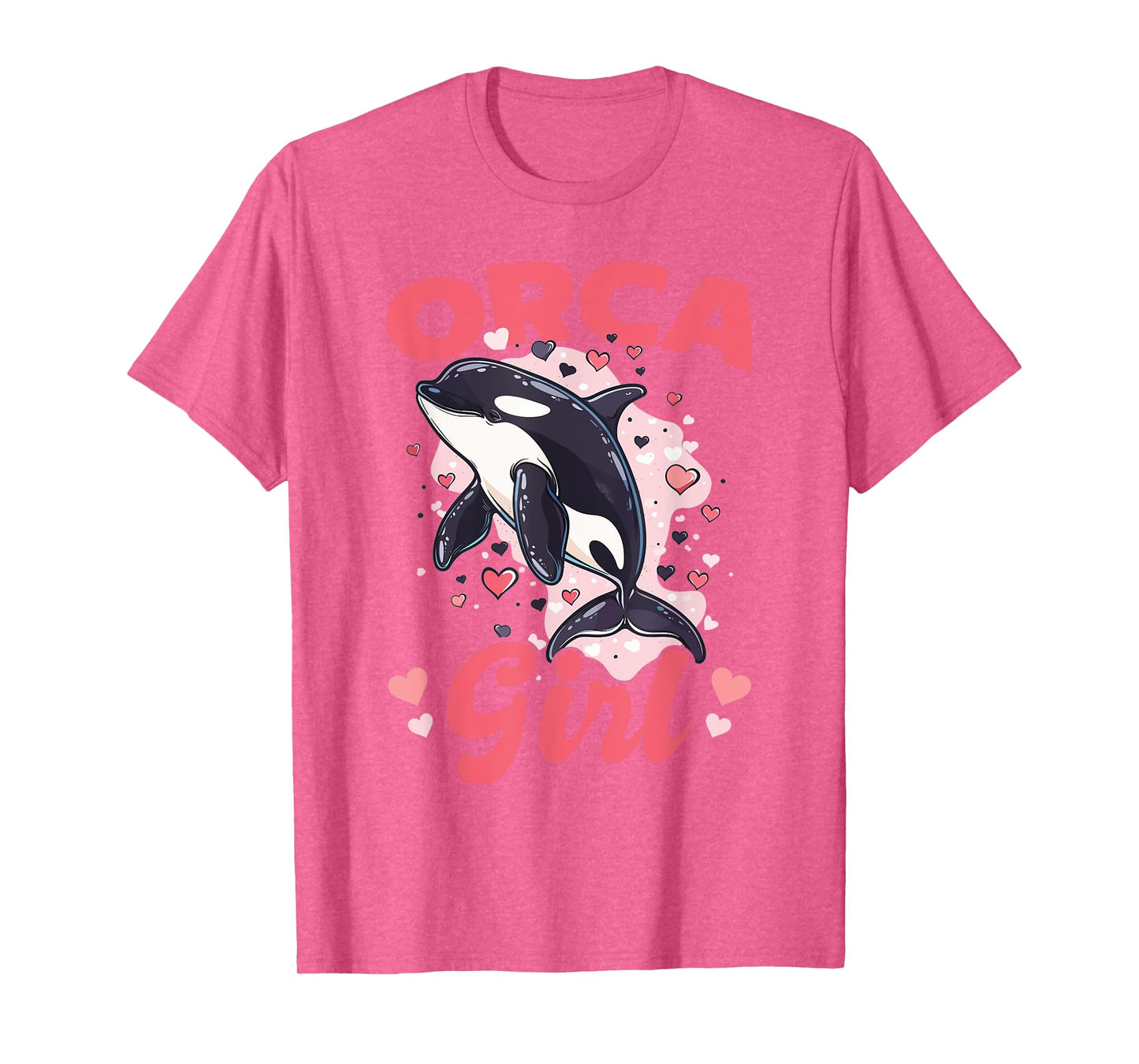 Funny Orca Animal Orca Girl T-Shirt