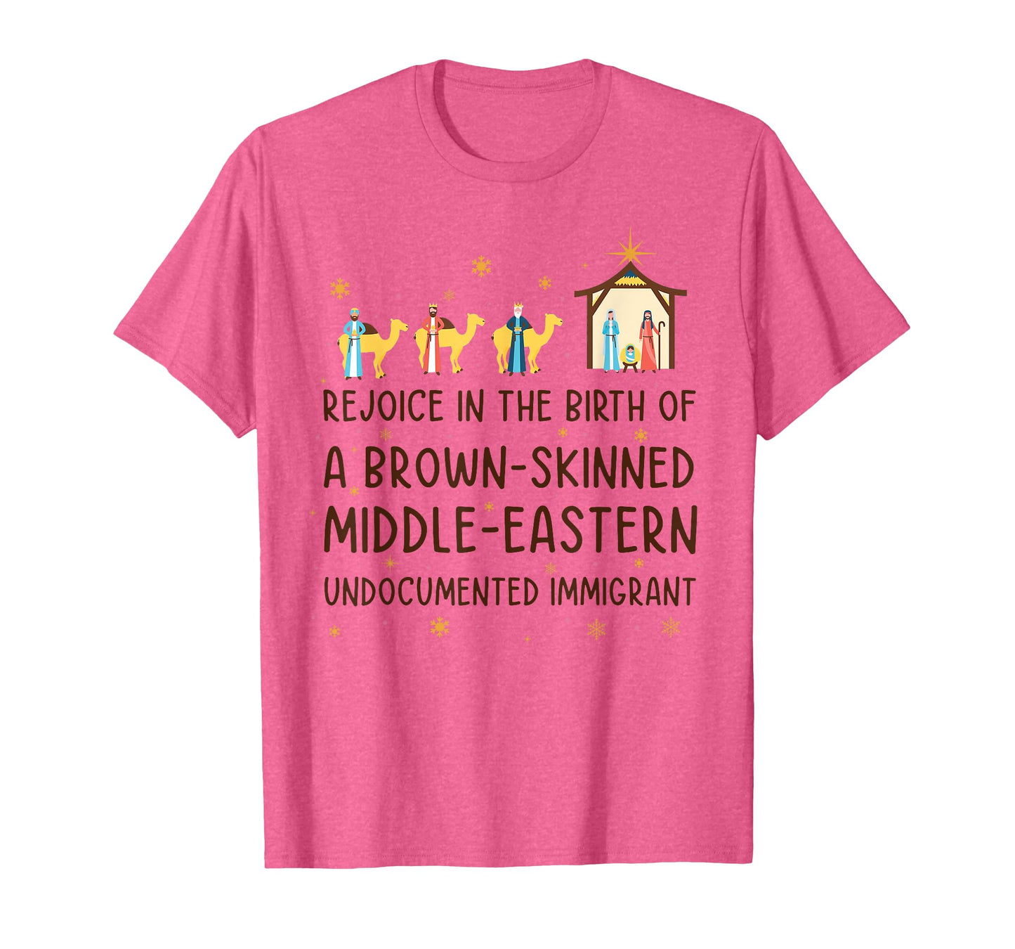 Rejoice In The Birth Of A Brown-skinned Middle-eastern T-Shirt