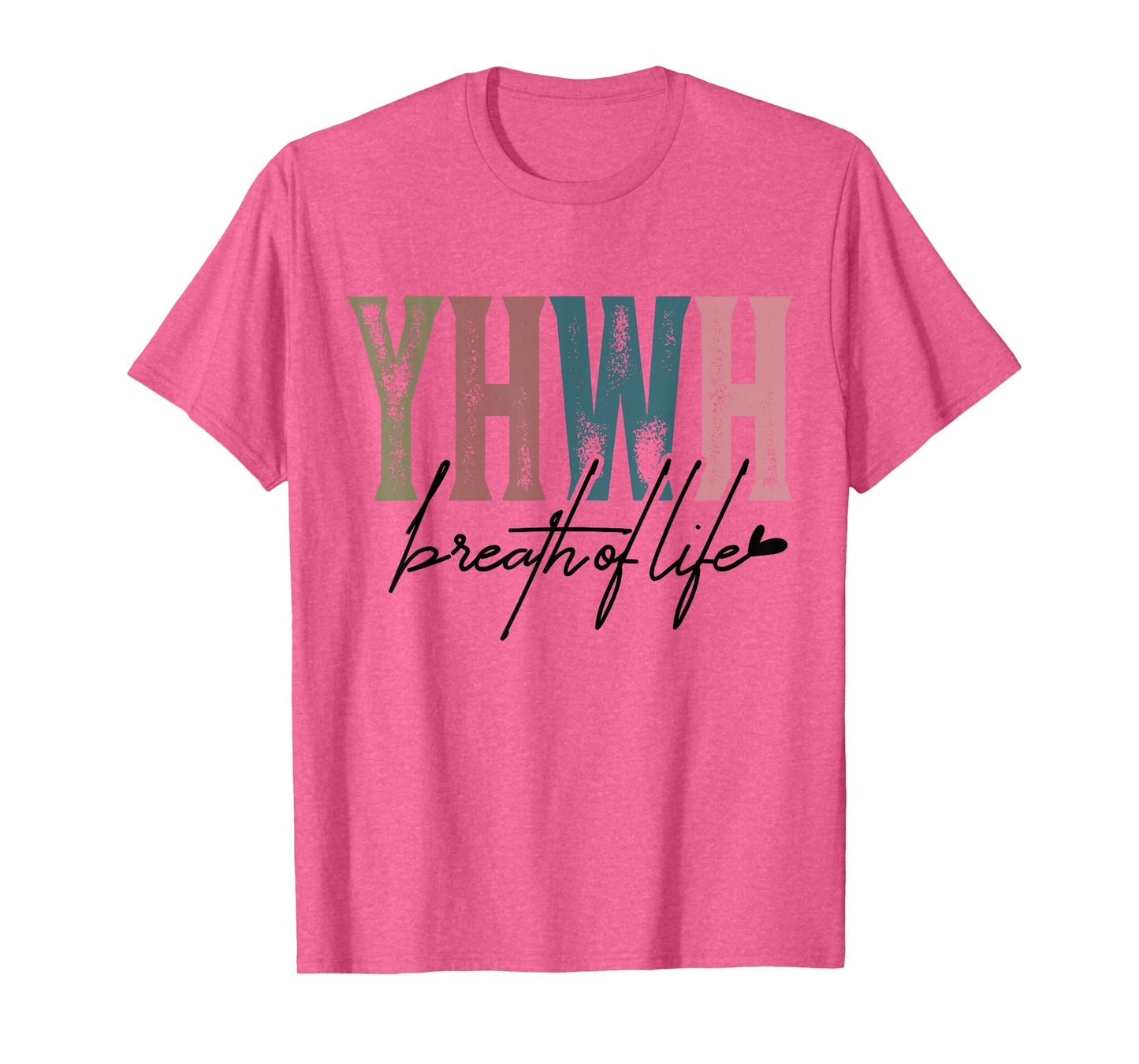 YHWH Breath of Life - Retro Christian God Yahweh Bible T-Shirt