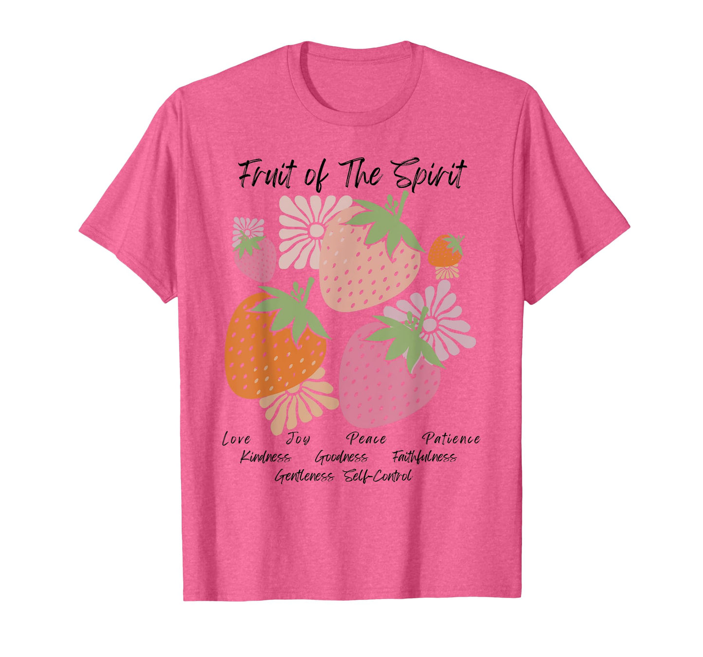 Fruits Of The Spirit Christian Bible Verse Jesus Faith Women T-Shirt