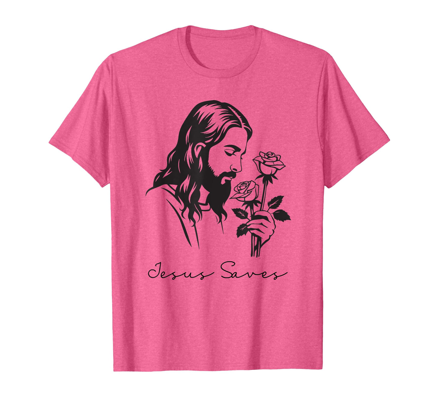 Jesus Saves Jesus Christian Cross God Faith Bible Religious T-Shirt