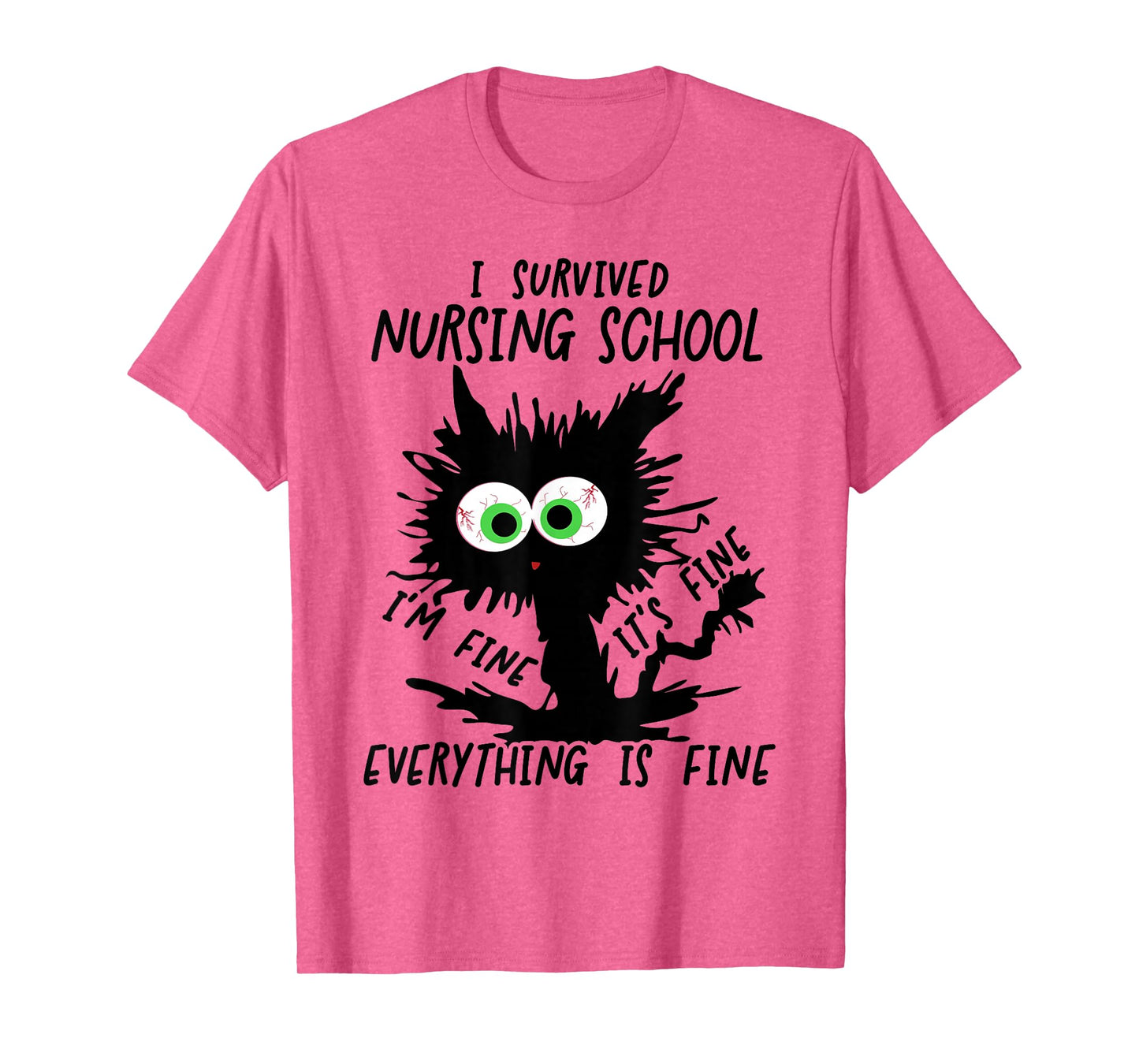 I Survived Nursing School Graduation 2025 2026 T-Shirt