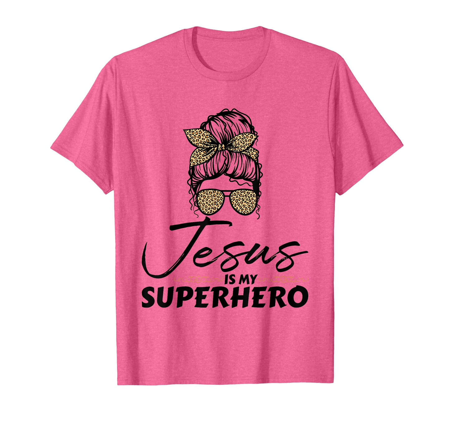 Jesus is My Superhero - Christian Religious T-Shirt