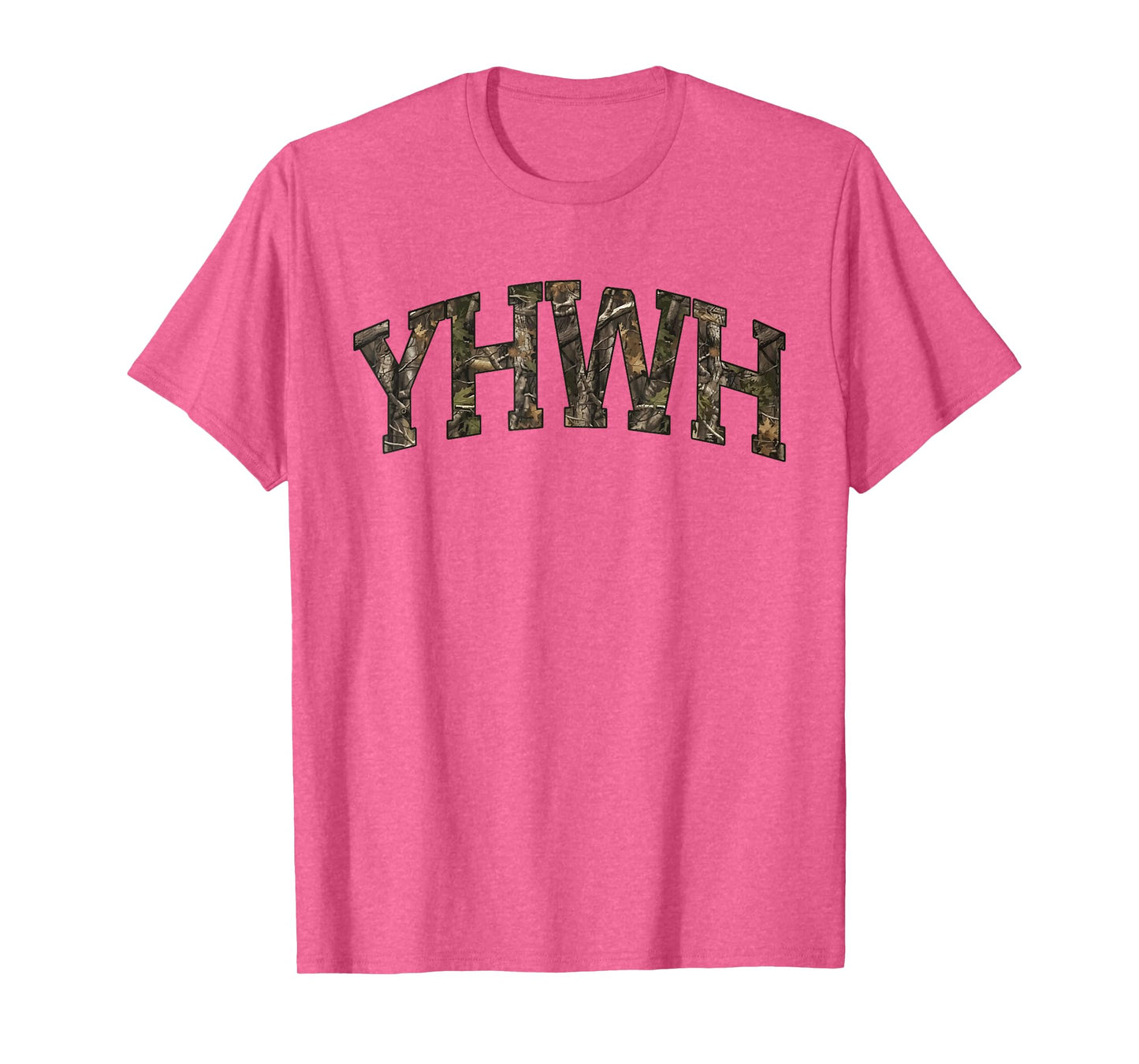 Camo YHWH Funny Bible Verse Christian Faith Jesus Women Men T-Shirt