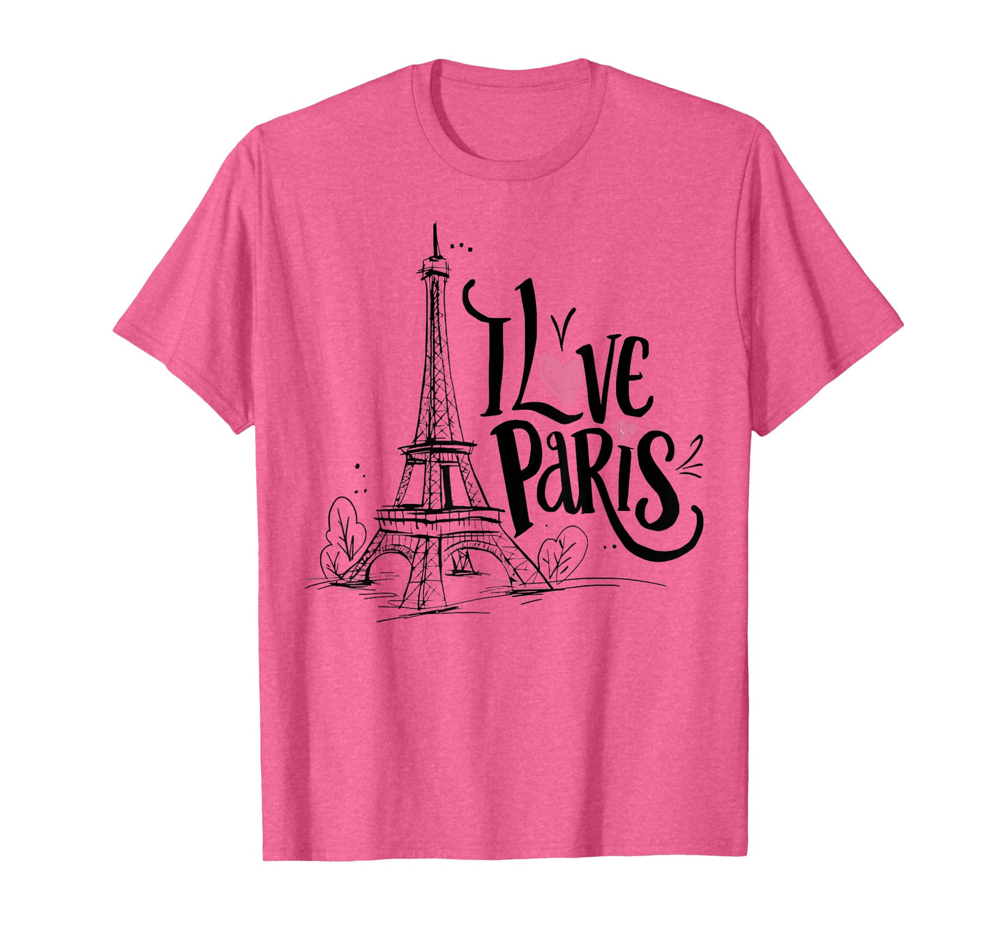 Eiffel Tower Paris Girls Guys Travel Holiday France Souvenir T-Shirt