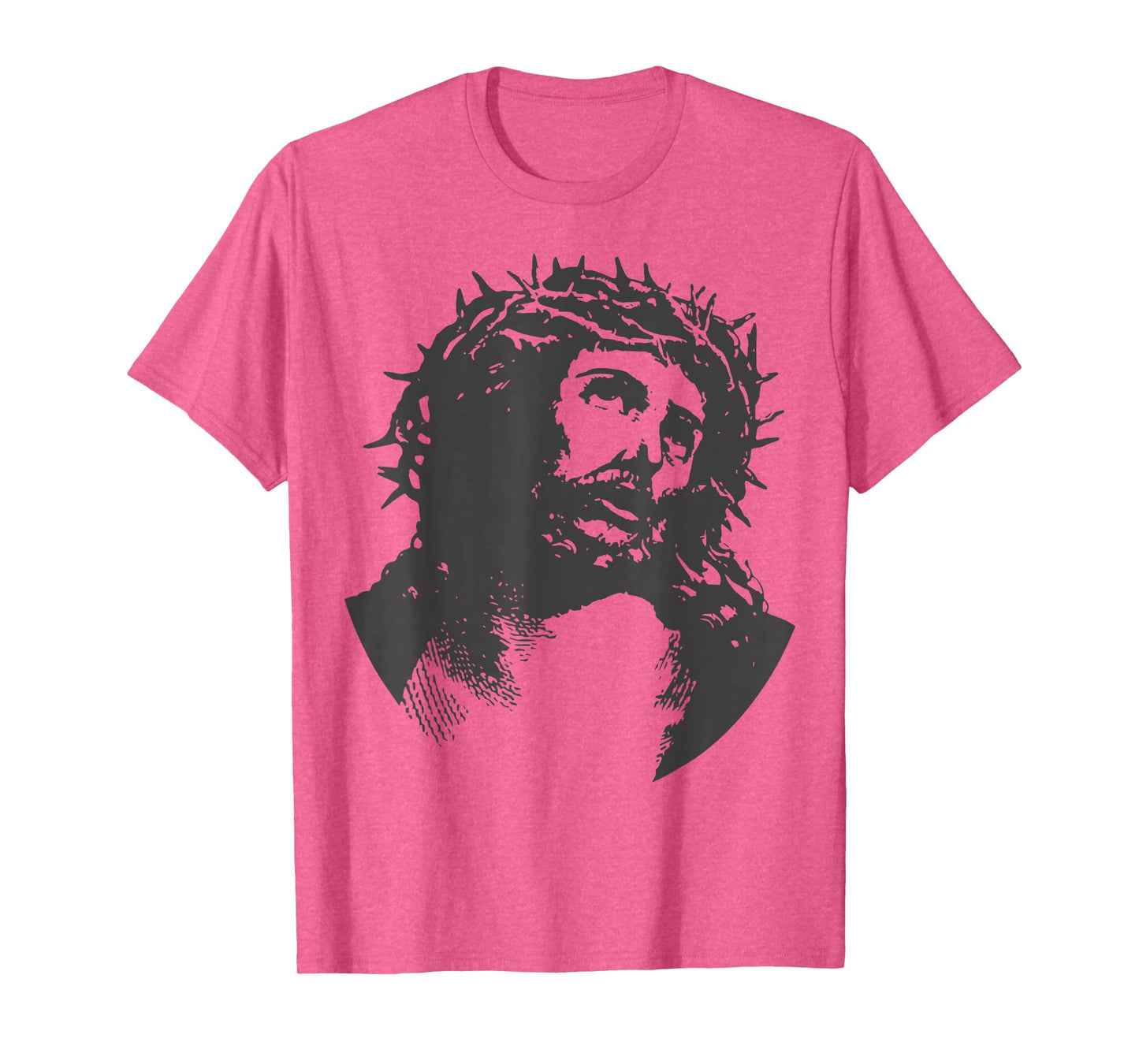 Jesus Christ Crucifix Crucified Easter Crown Thorns Catholic T-Shirt