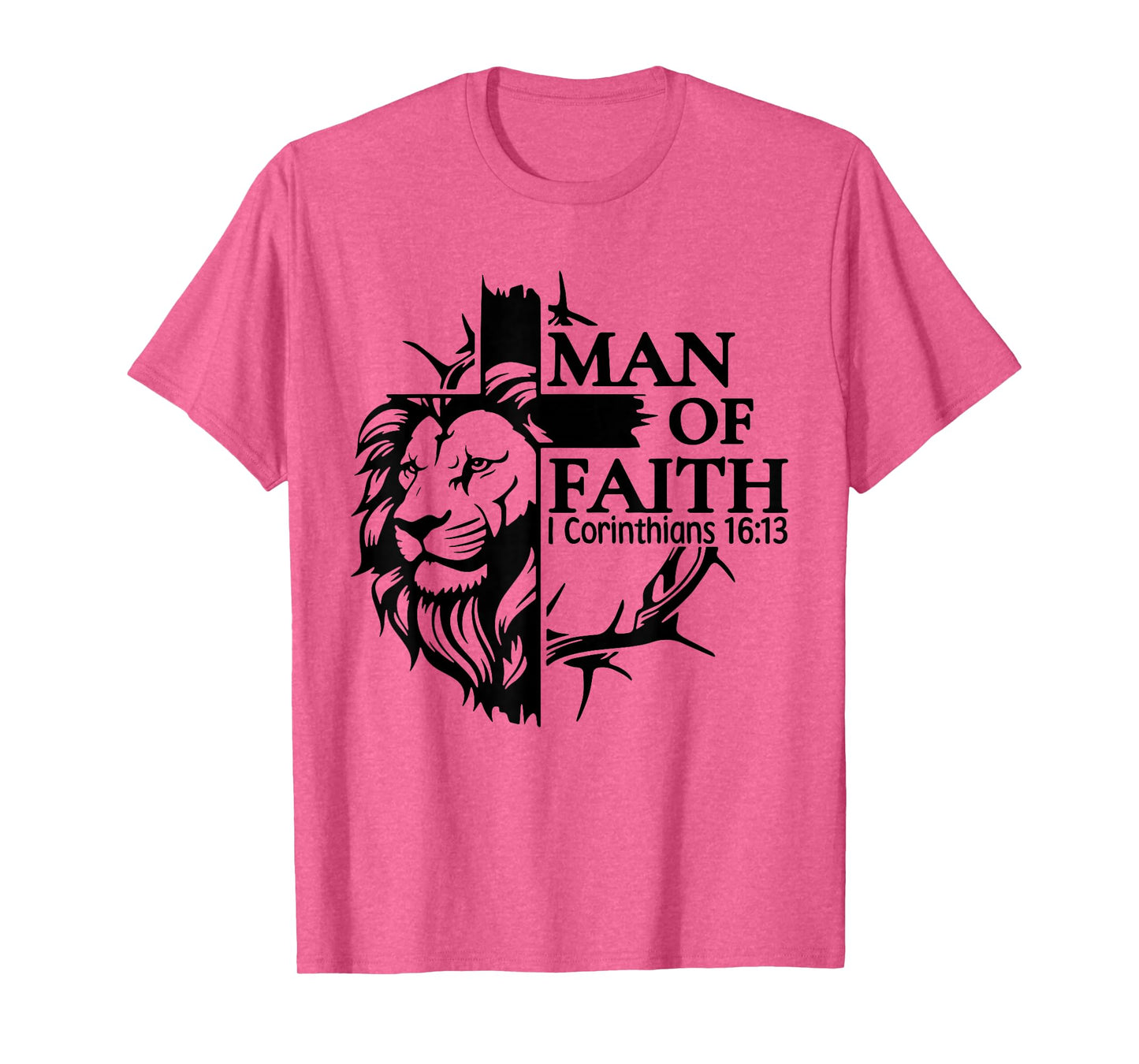 Faith, God, Religious, Man of Faith, Believe, Faith Cross T-Shirt