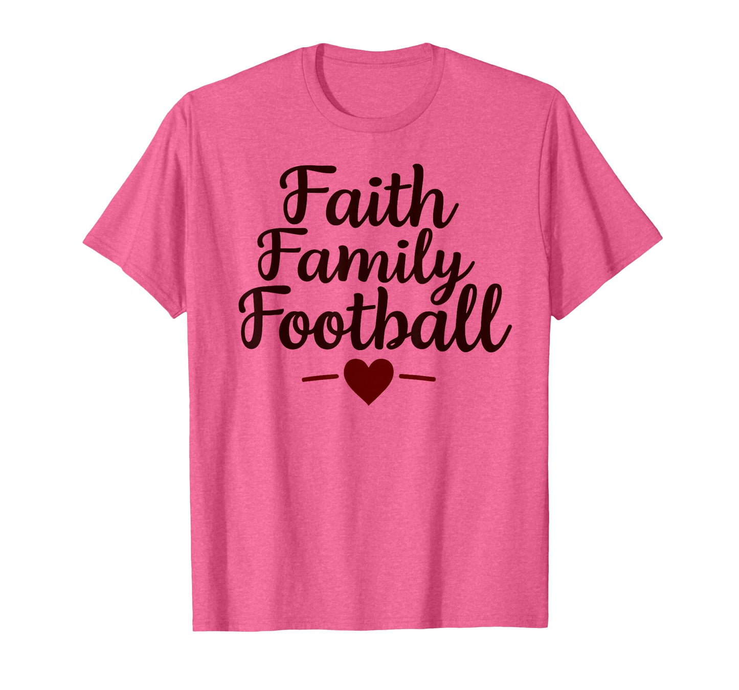 Faith, Family, Football – The Triple Threat of Life T-Shirt