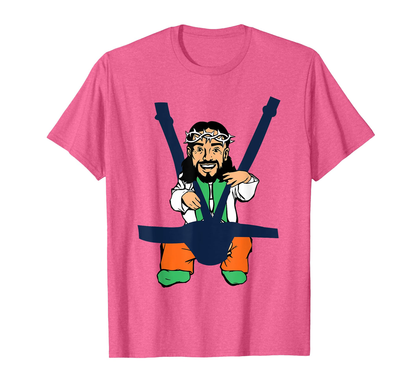 Baby Jesus Shirt in a Baby Carrier Funny Christ T-Shirt T-Shirt