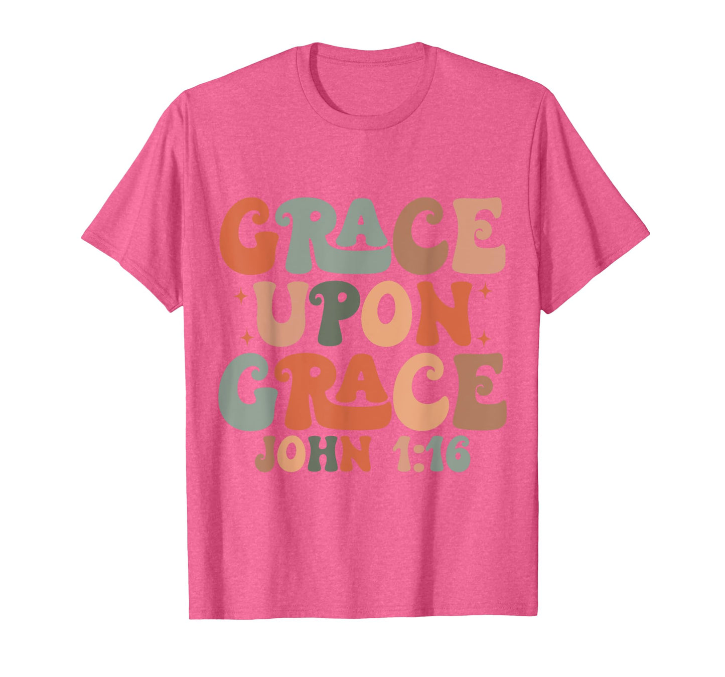 Christian Merch / Grace Inspirational Bible Verse John 1 T-Shirt