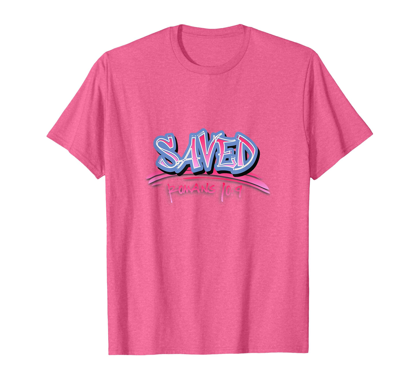 Saved - Romans 10:9 T-Shirt