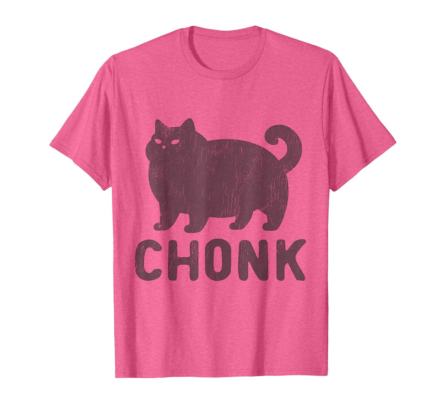 Chunk Black Cat Chubby Funny Chonky Meme Animal Cats Lover Men Women T-Shirt
