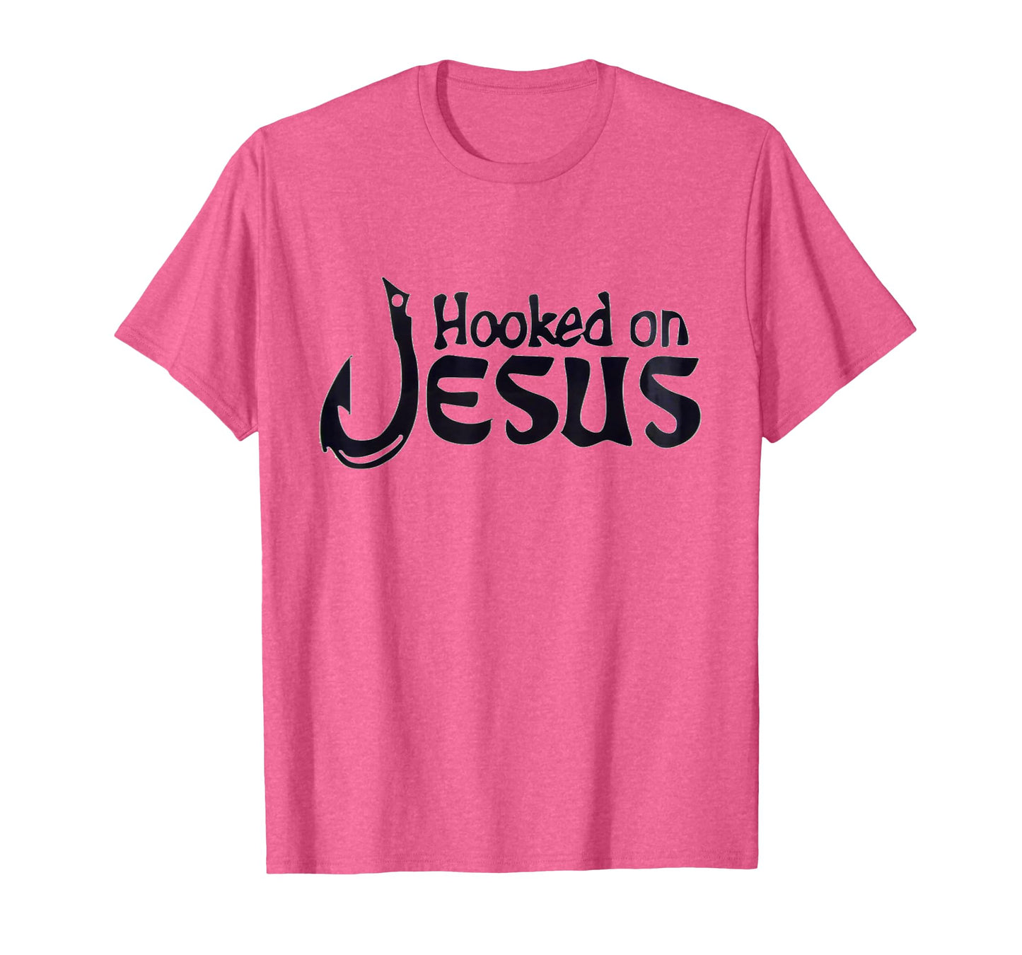 t-shirt hooked on Jesus, Faith love god tee shirt T-Shirt