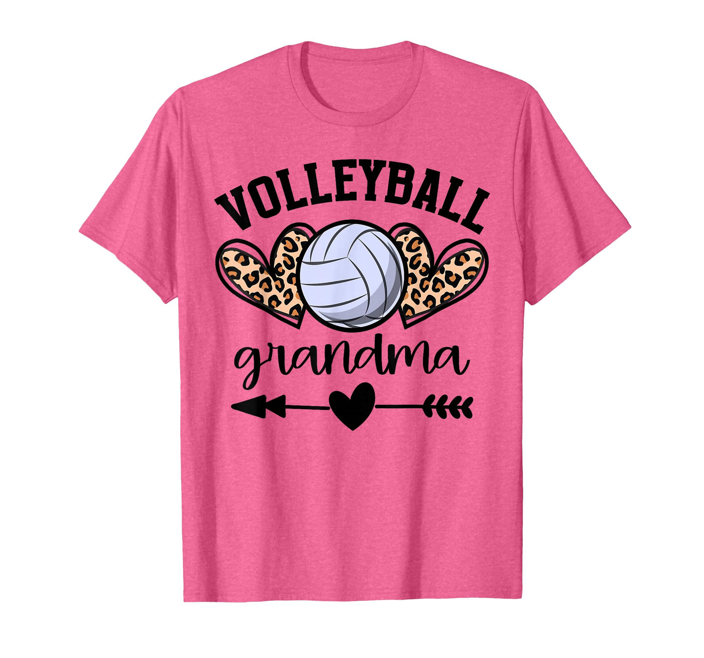 Volleyball Grandma Womens Volleyball Game Day Senior Night T-Shirt