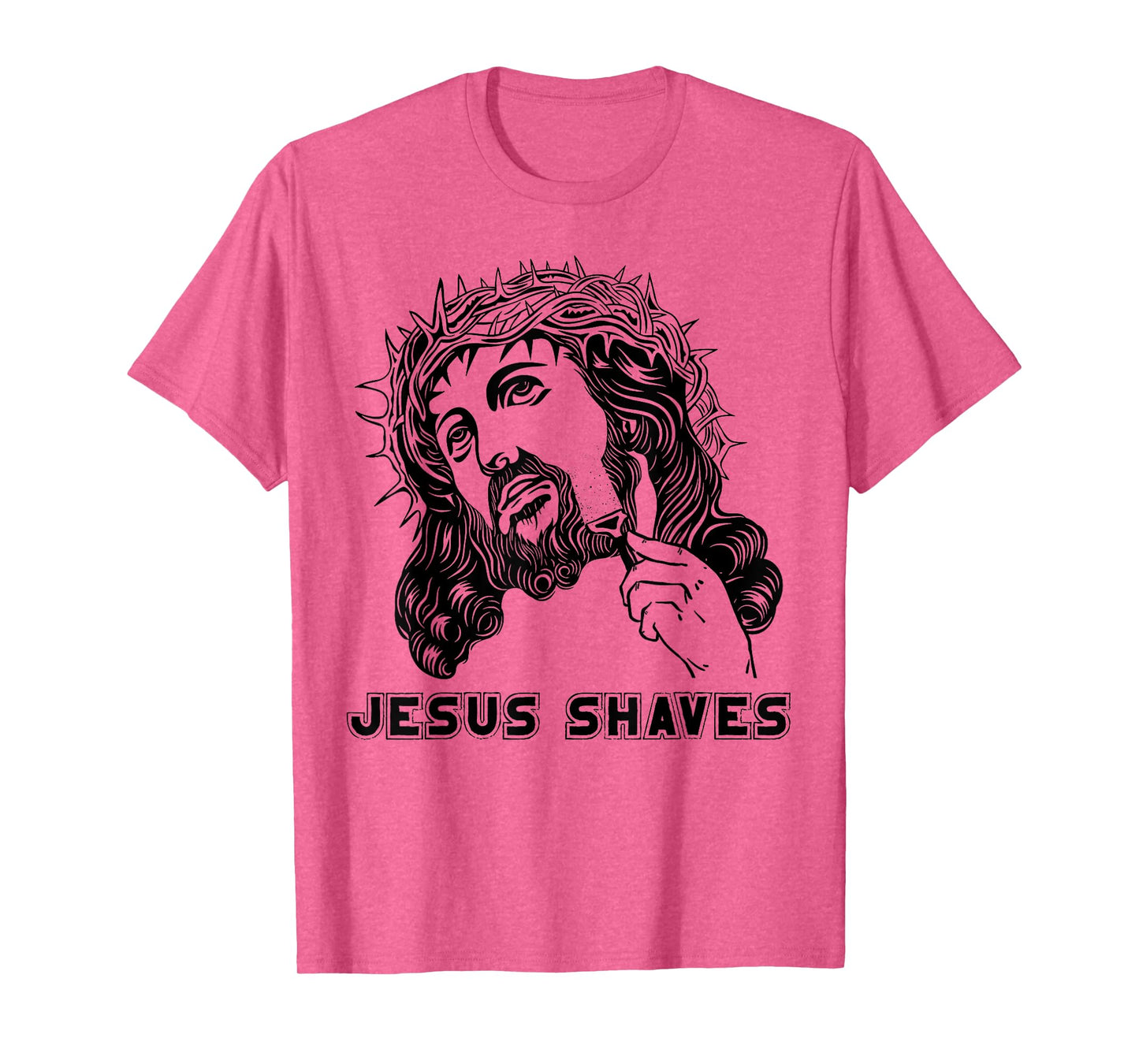 Jesus Shave Christian God Bible Cross Faith T-Shirt