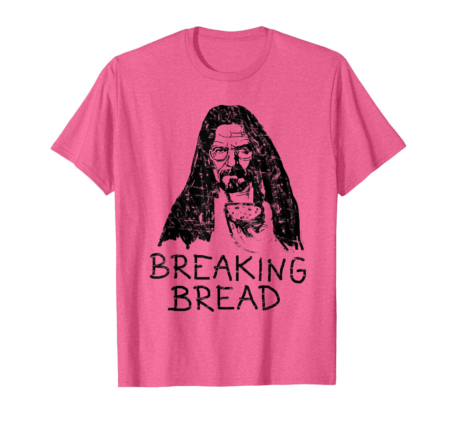 Jesus Funny Breaking Bread Christ Cross Faith Christ T-Shirt