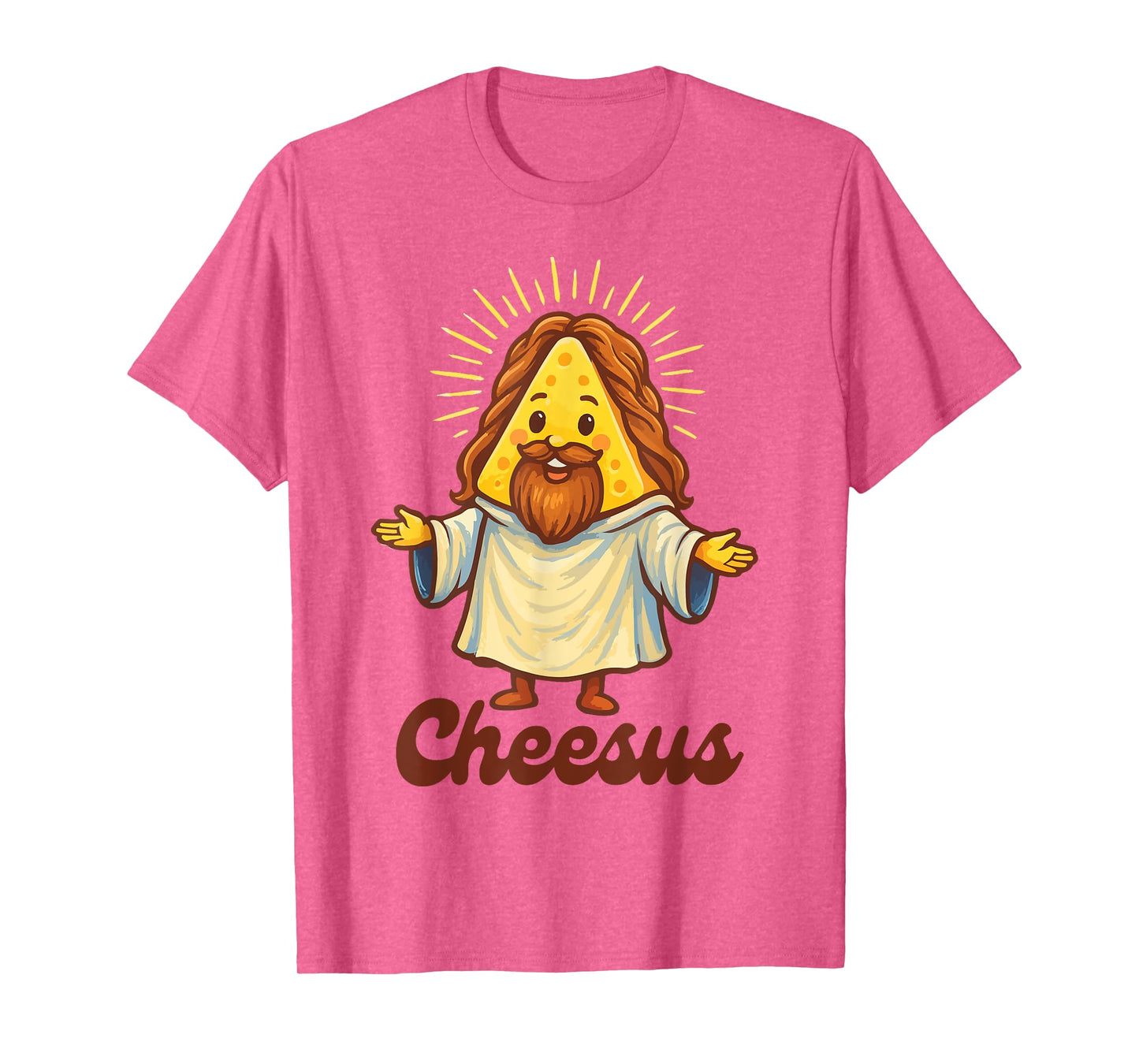 Christian Jesus God Lover Religious Funny Cheese Cheesus T-Shirt