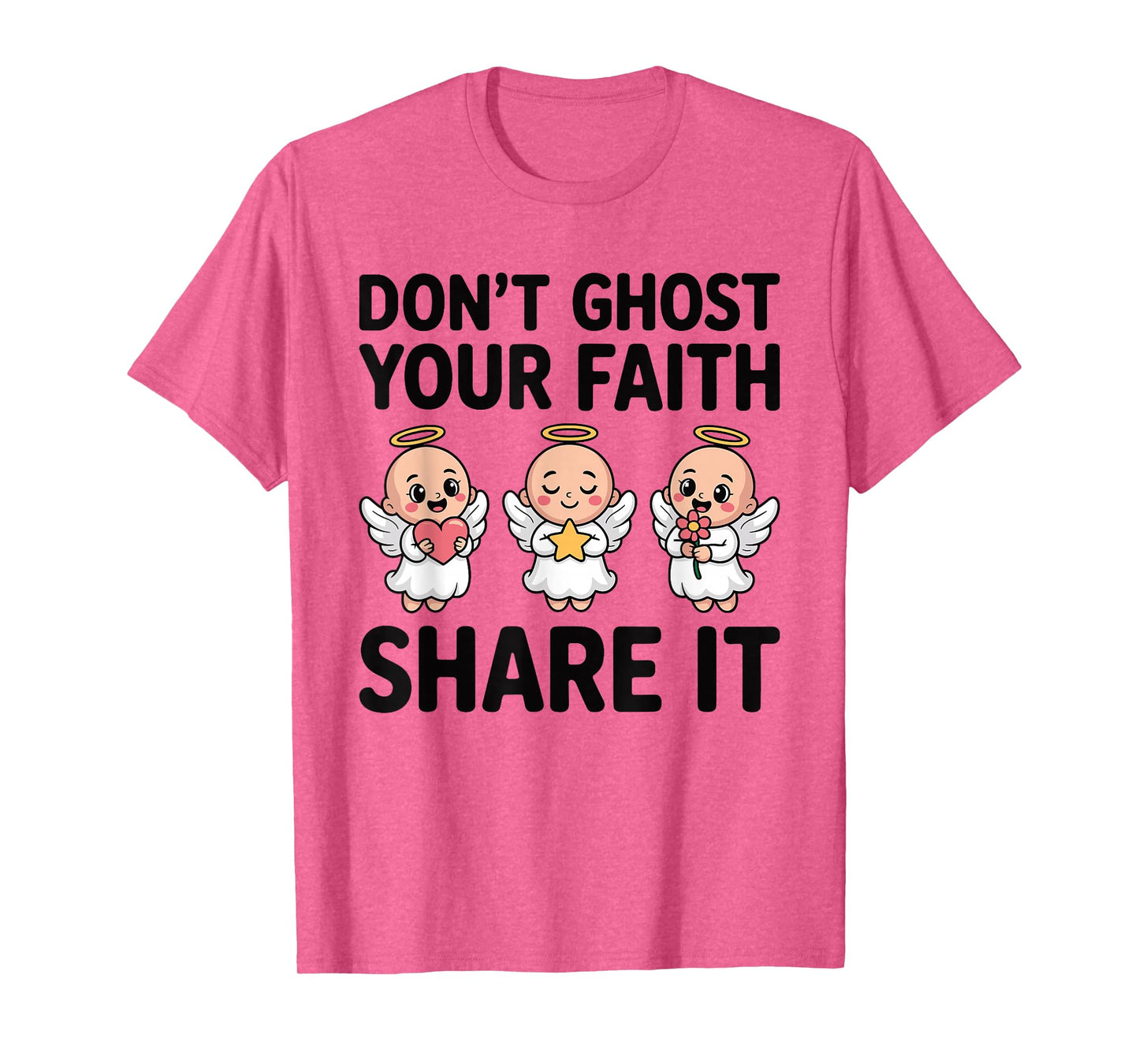 Don’t Ghost Your Faith Spiritual Positive Christian T-Shirt