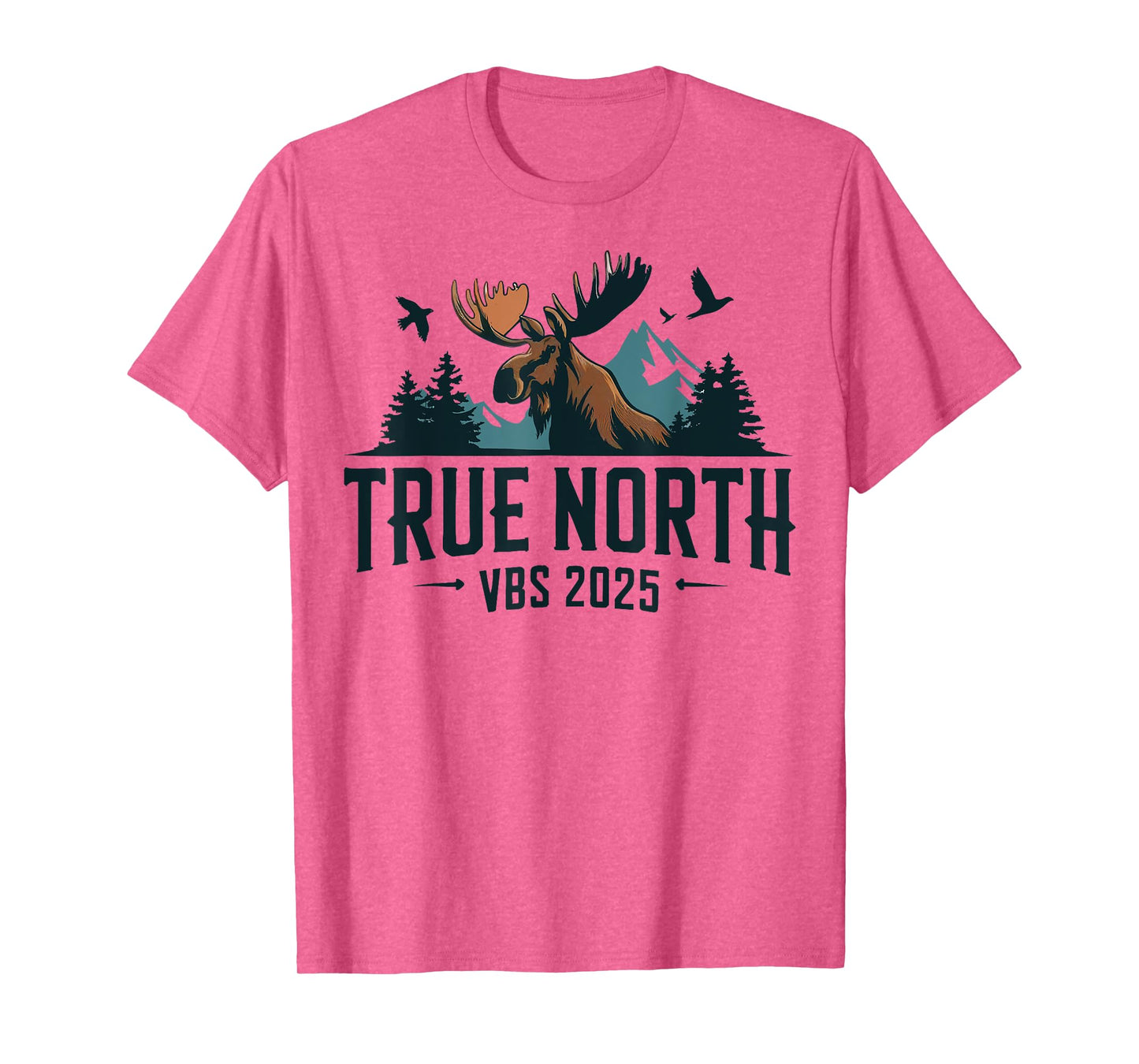 True-North VBS 2025 Christian Trusting Jesus Wilderness T-Shirt
