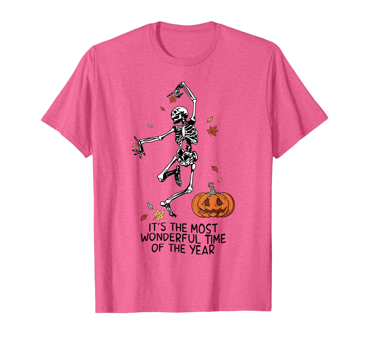It's The Most Wonderful Time Of The Year Skeleton Halloween T-Shirt