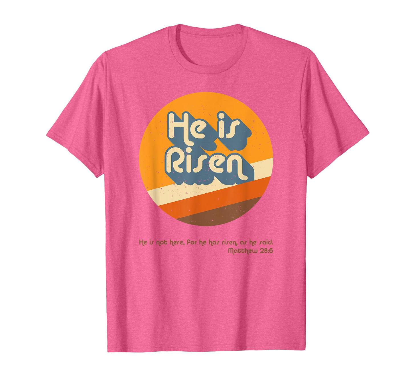 He Is Risen Easter Resurrection Jesus Christian Bible Verse T-Shirt