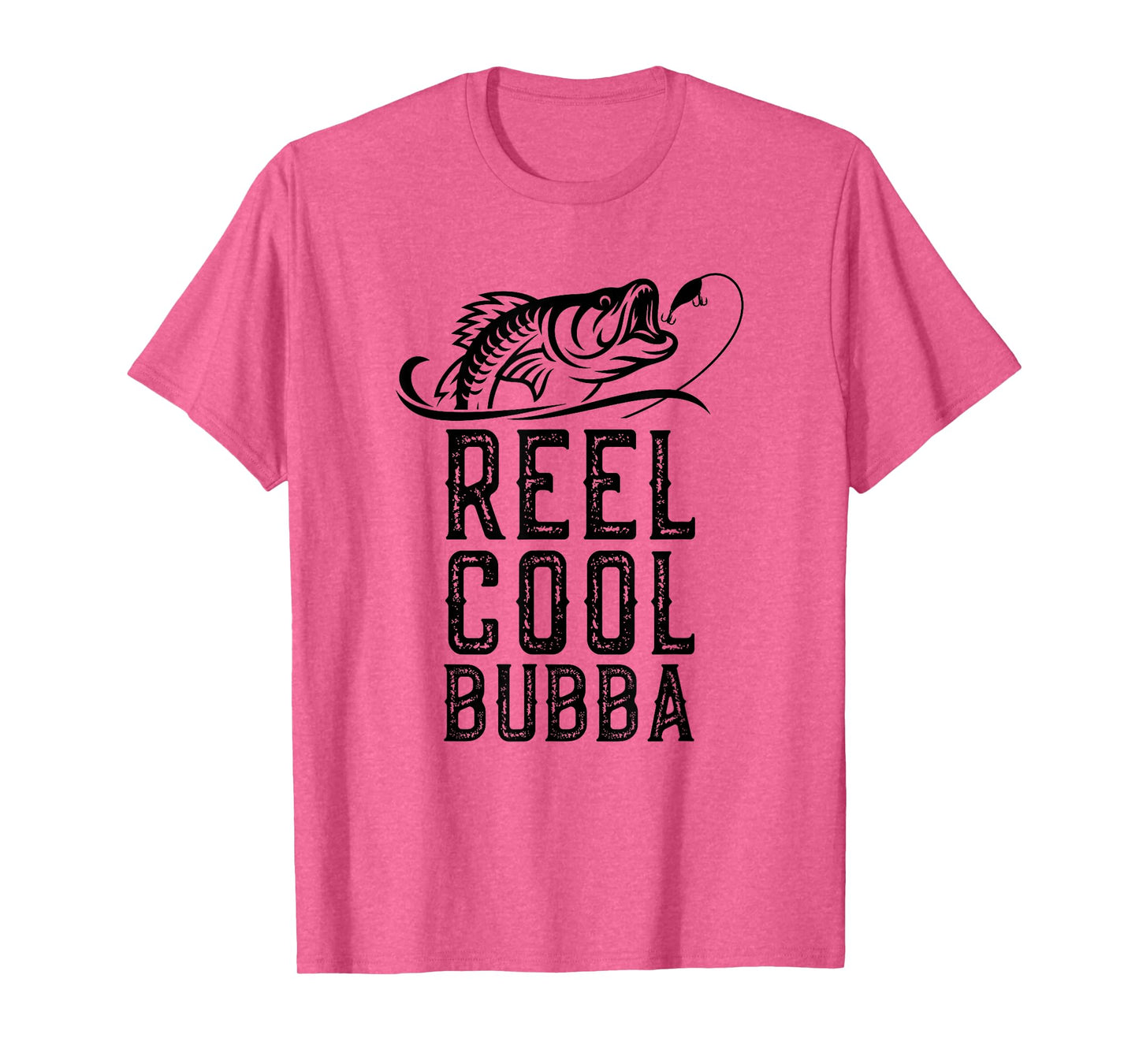 Reel Cool Bubba Fishing Funny Grandpa Retro T-Shirt