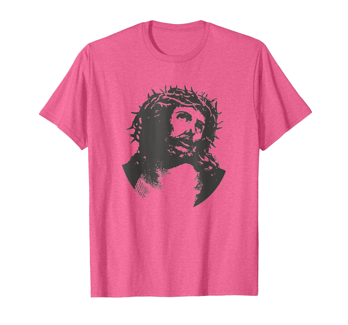 Face Of Jesus Christ Crown Of Thorns Catholic Faith T-Shirt