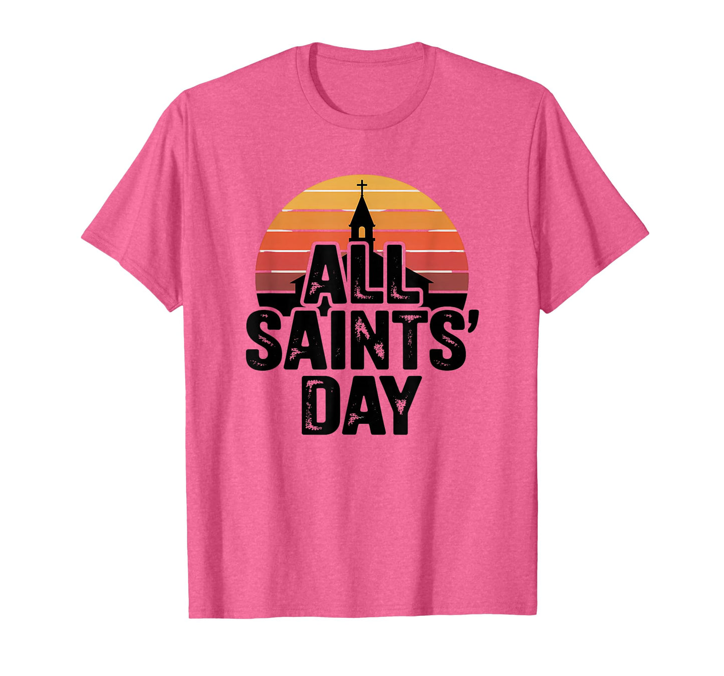 All Saints’ Day Church Sunset T-Shirt