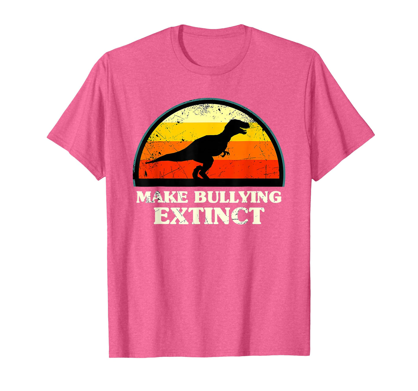 Make Bullying Extinct We Wear Orange for Unity Day Dinosaur T-Shirt