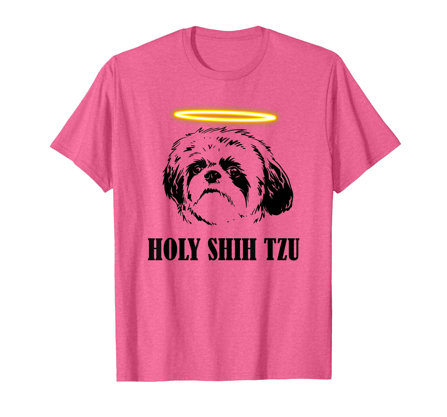 Holy Shih Tzu - Cute Animal Pet Paw Dog Lover Saying T-Shirt for Men Women Girls Kids