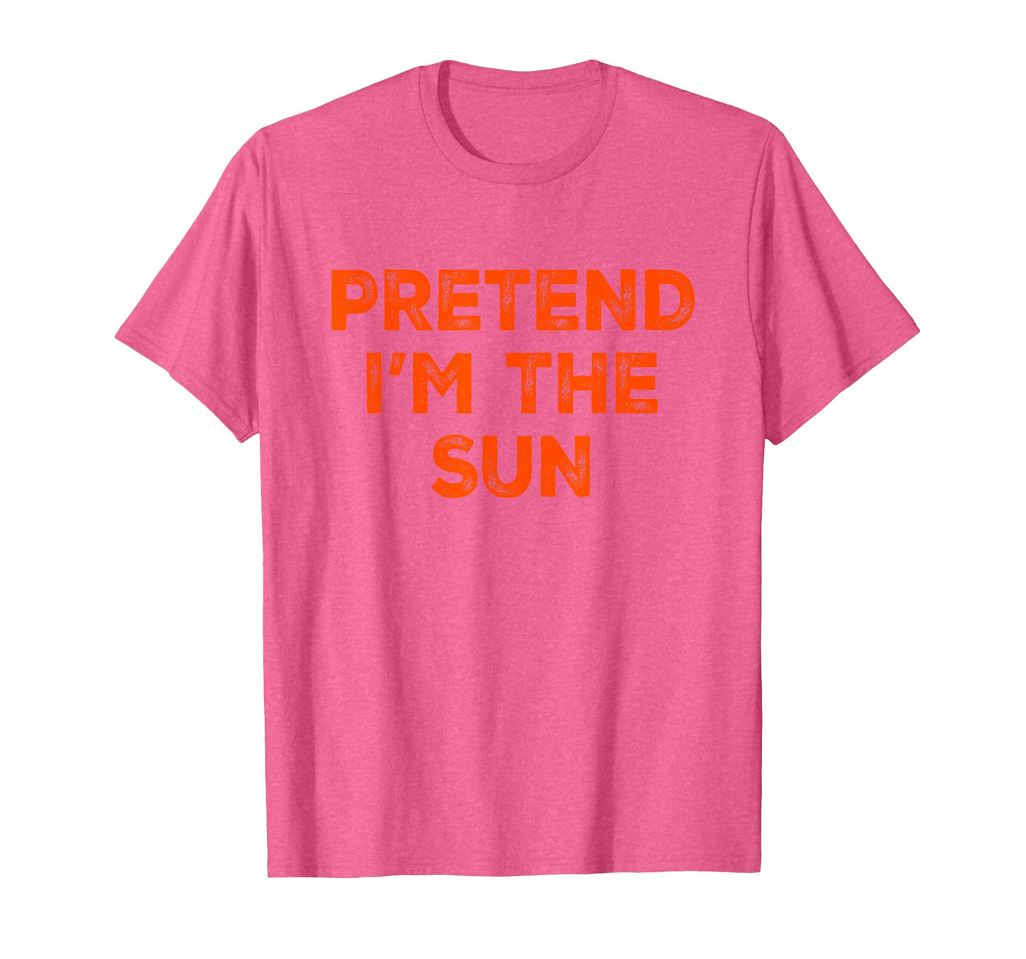 Pretend I'm The Sun Lazy Halloween Costume T-Shirt
