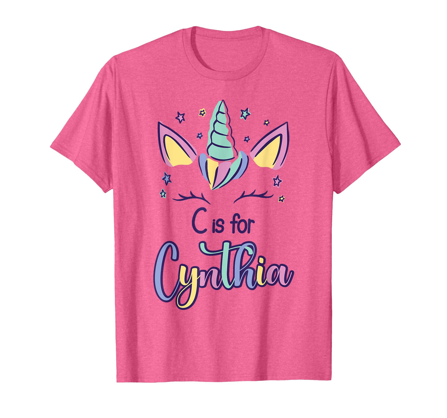 First Name Cynthia Personalized C Is For Cynthia T-Shirt