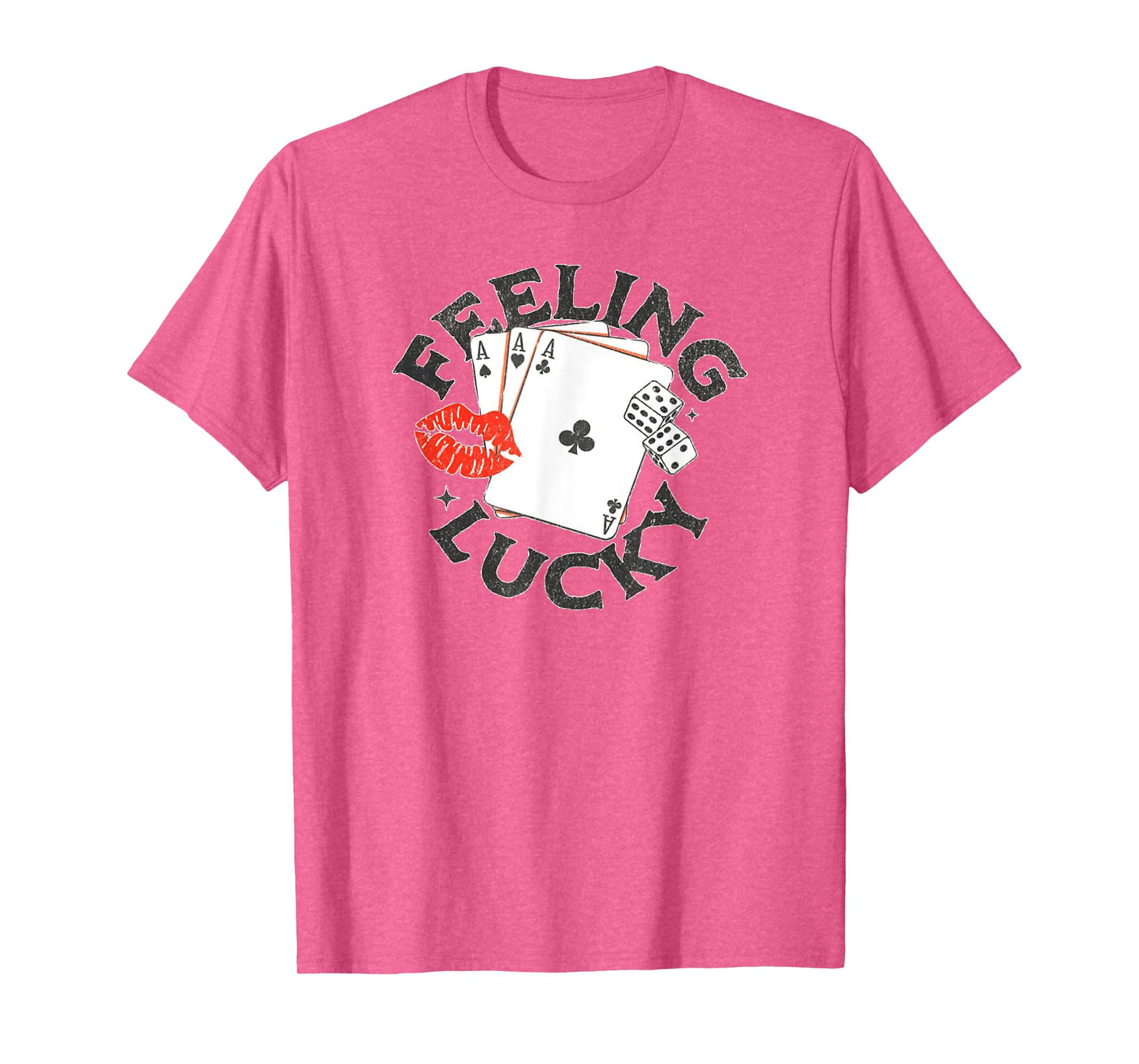 funny feeling casino lucky T-Shirt