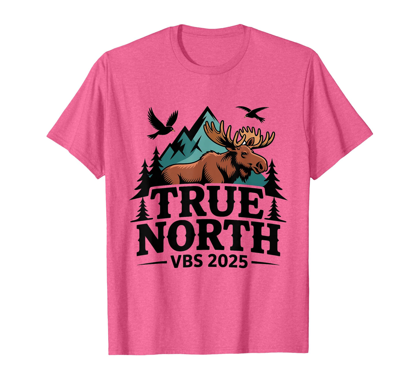 True North VBS 2025 Christian Trusting Jesus Wilderness T-Shirt