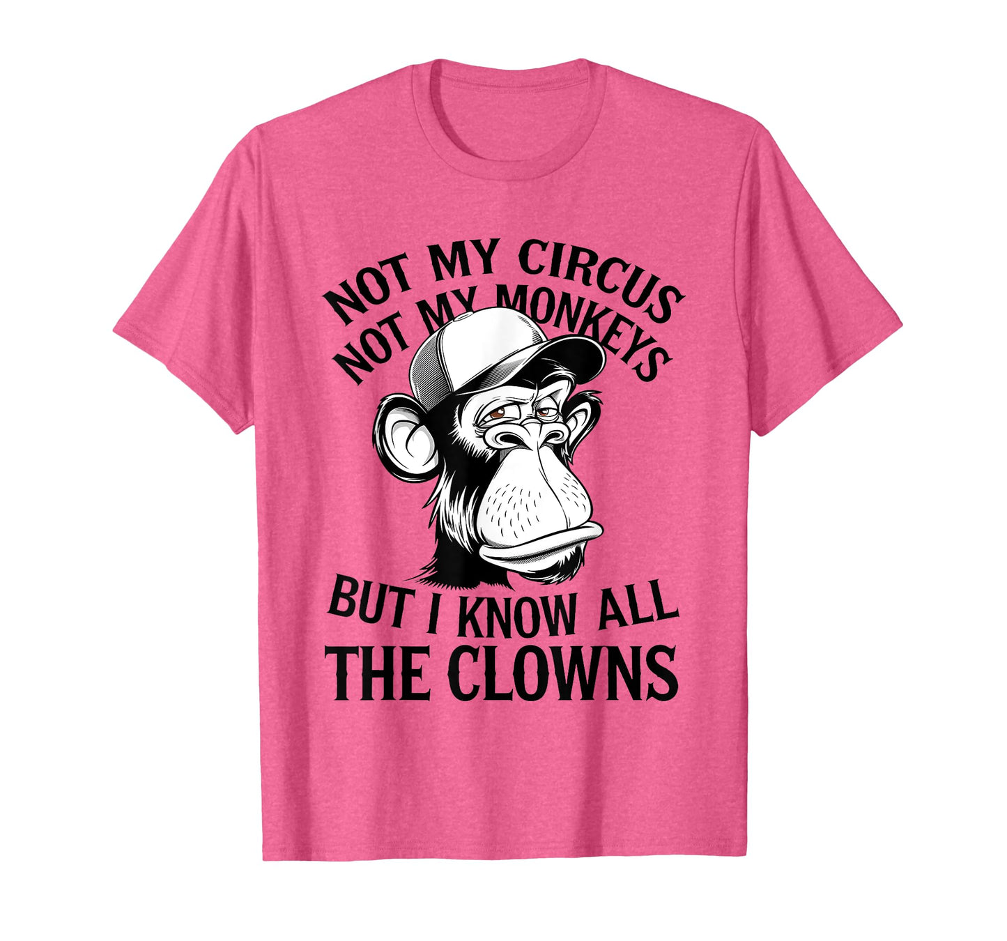 Not My Circus Not My Monkeys But I Know All The Clowns Men T-Shirt