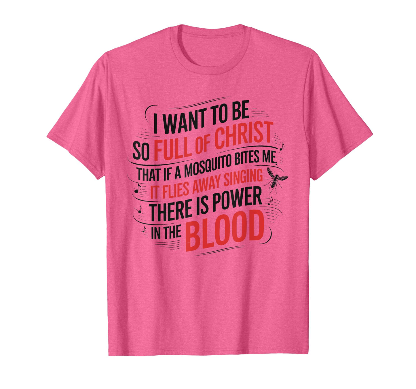 Power in The Blood Religious Humorous Patriotic T-Shirt
