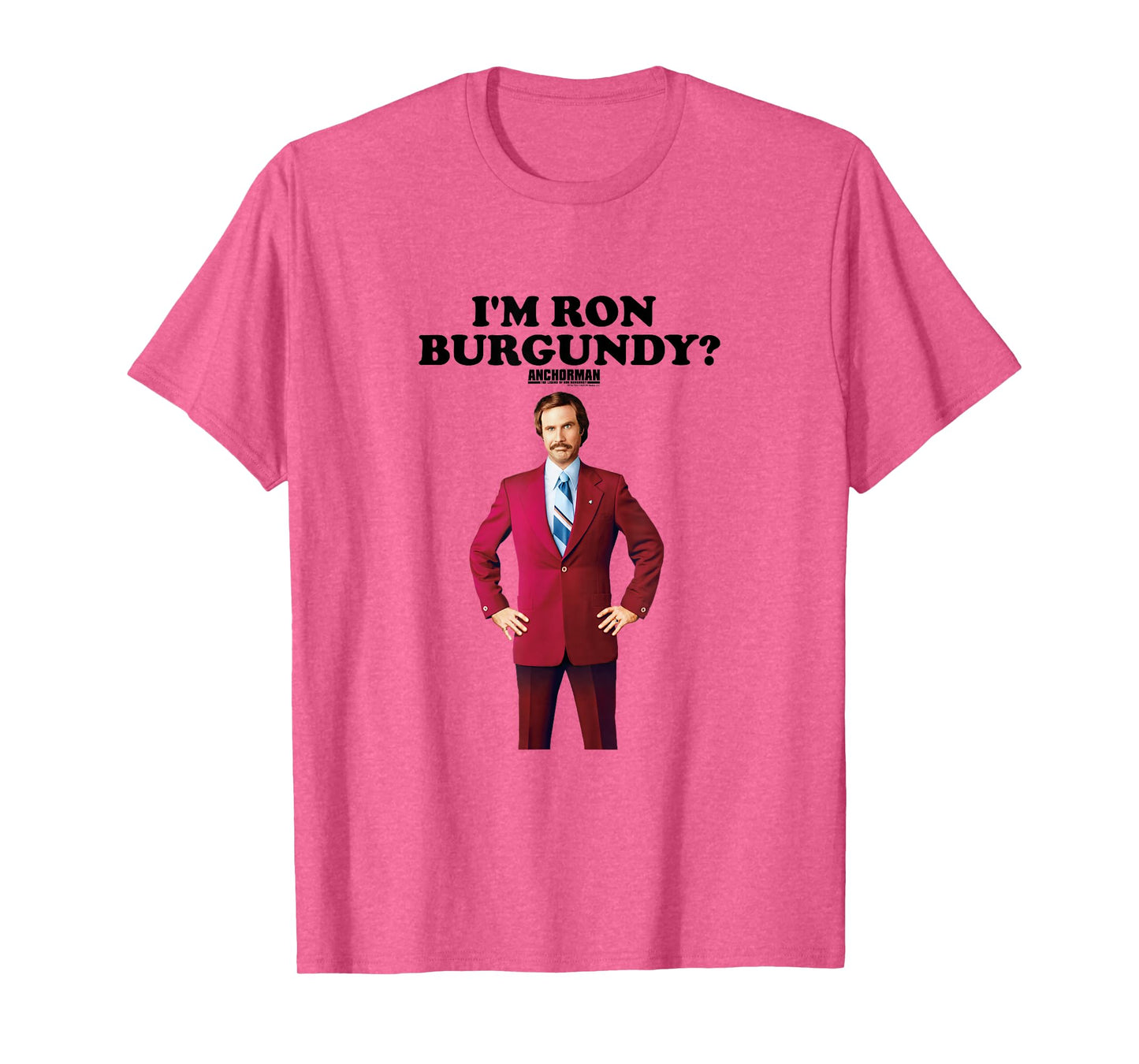 Anchorman I'm Ron Burgundy? Teleprompter Line Pose Quote T-Shirt