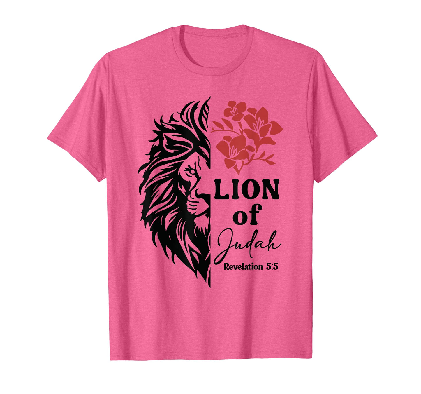 Jesus Lion Of Judah Faith God Christians T-Shirt